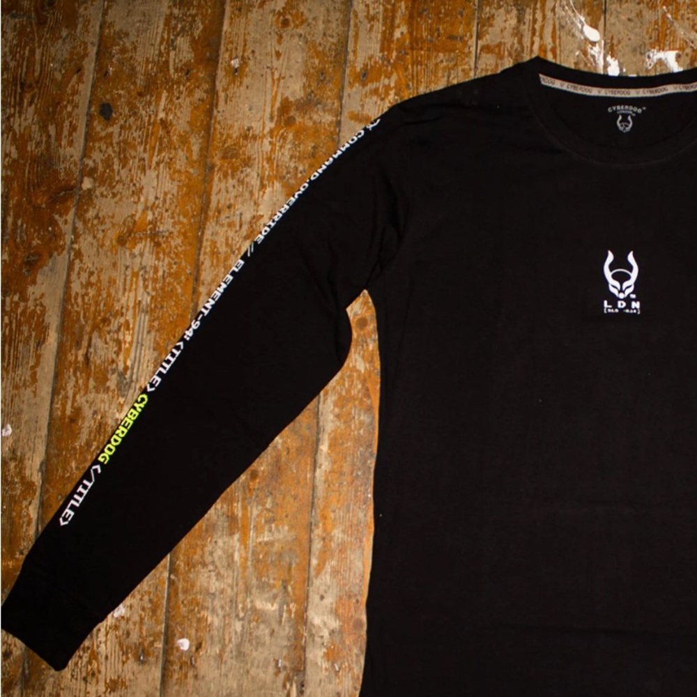 Cyberdog Coder L/S with UV reactive Graphic Print